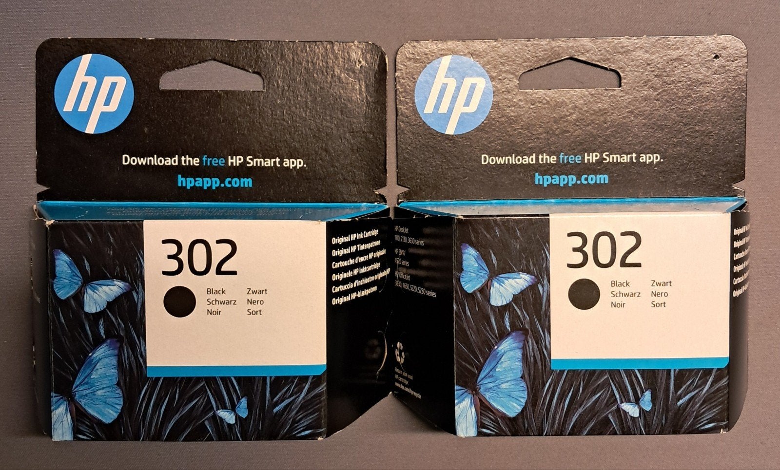 NIEUW HP 302 Zwarte Inktcartridges (2 stuks), Ophalen of Verzenden, Nieuw, Cartridge, HP