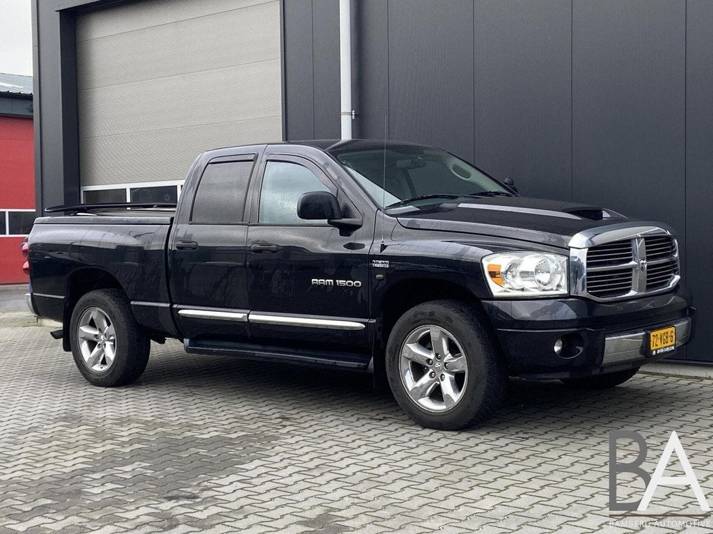 Dodge Ram 1500 4X4 5.7 V8 4x4 LPG|pano|leder|stoelverwarming, Automaat, Stoelverwarming, 450 kg, Gebruikt