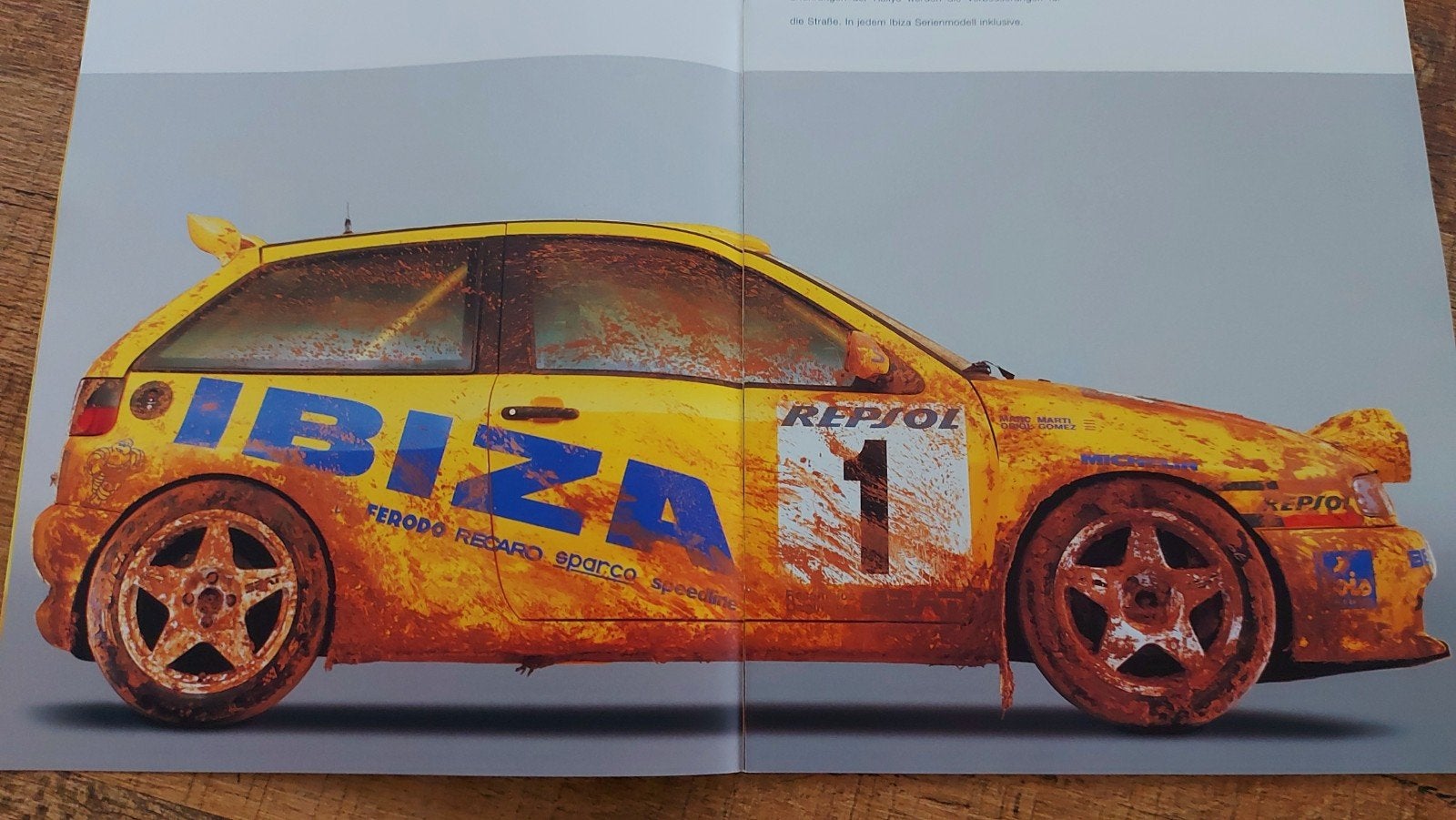 Duitse keurige Seat Ibiza folder o.a. Cupra, Ophalen of Verzenden, Zo goed als nieuw, Overige merken
