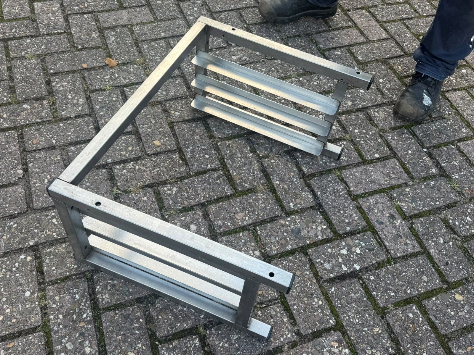 RVS rek voor onder een oven of iets anders anders, Ophalen of Verzenden