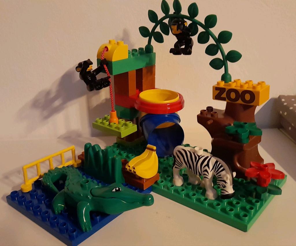 Lego Duplo Dierentuin  / Fun Zoo 4961, Kinderen en Baby's, Speelgoed | Duplo en Lego, Ophalen of Verzenden, Zo goed als nieuw