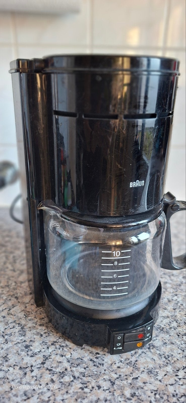 Braun koffiezetapparaat - 10 kopjes, Ophalen, Gebruikt, 10 kopjes of meer, Koffiemachine
