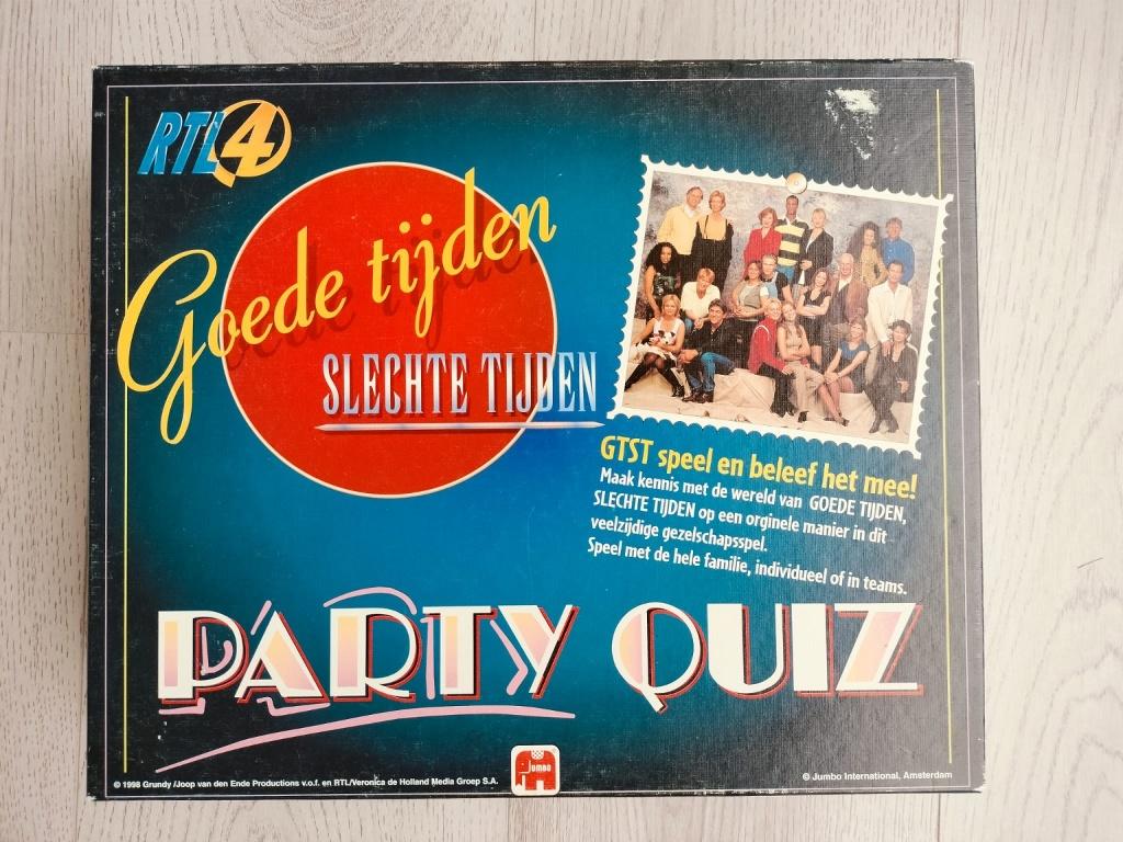 Officiële Goede Tijden Slechte Tijden Party Quiz 1998, Verzenden, Gebruikt, Jumbo
