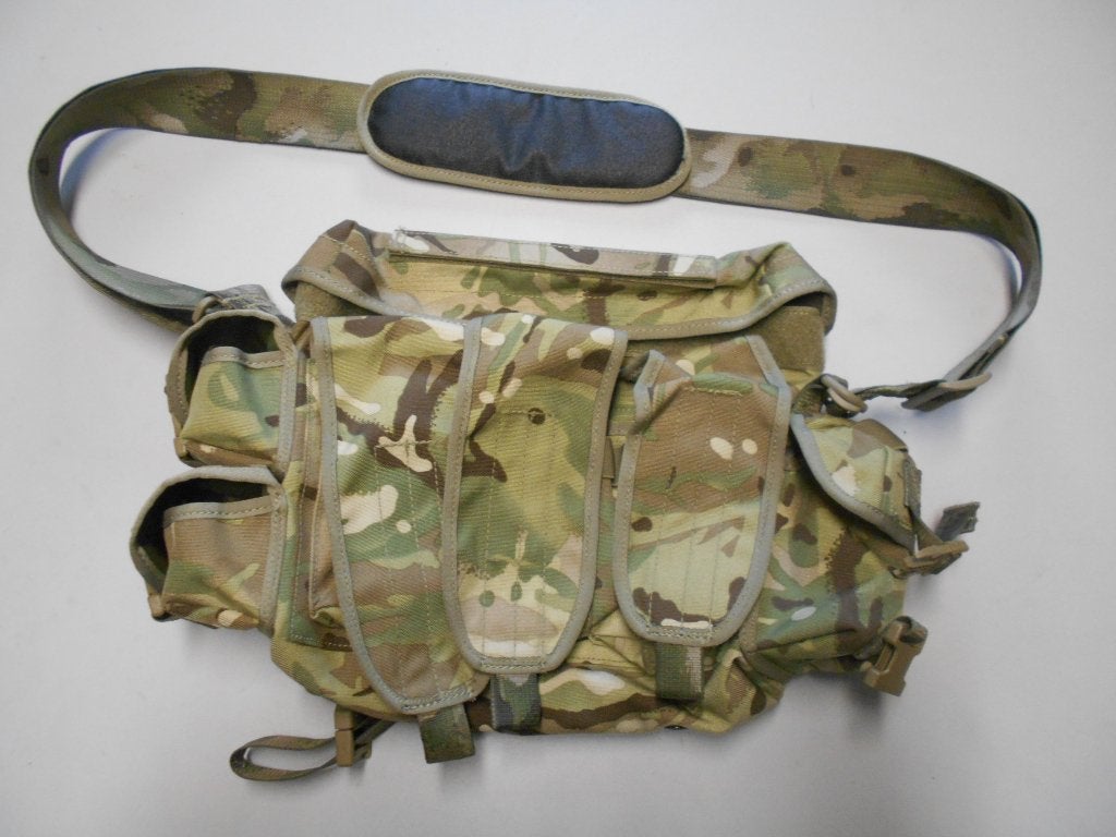 Bag ammunition grab, Ophalen of Verzenden, Landmacht, Amerika, Embleem of Badge