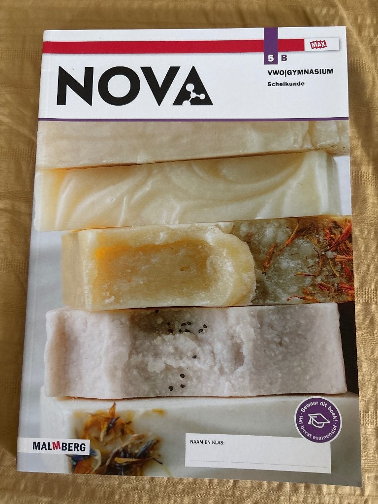 Scheikunde NOVA boek VWO 5B rel. 3.0, Ophalen, VWO, Scheikunde, Malmberg