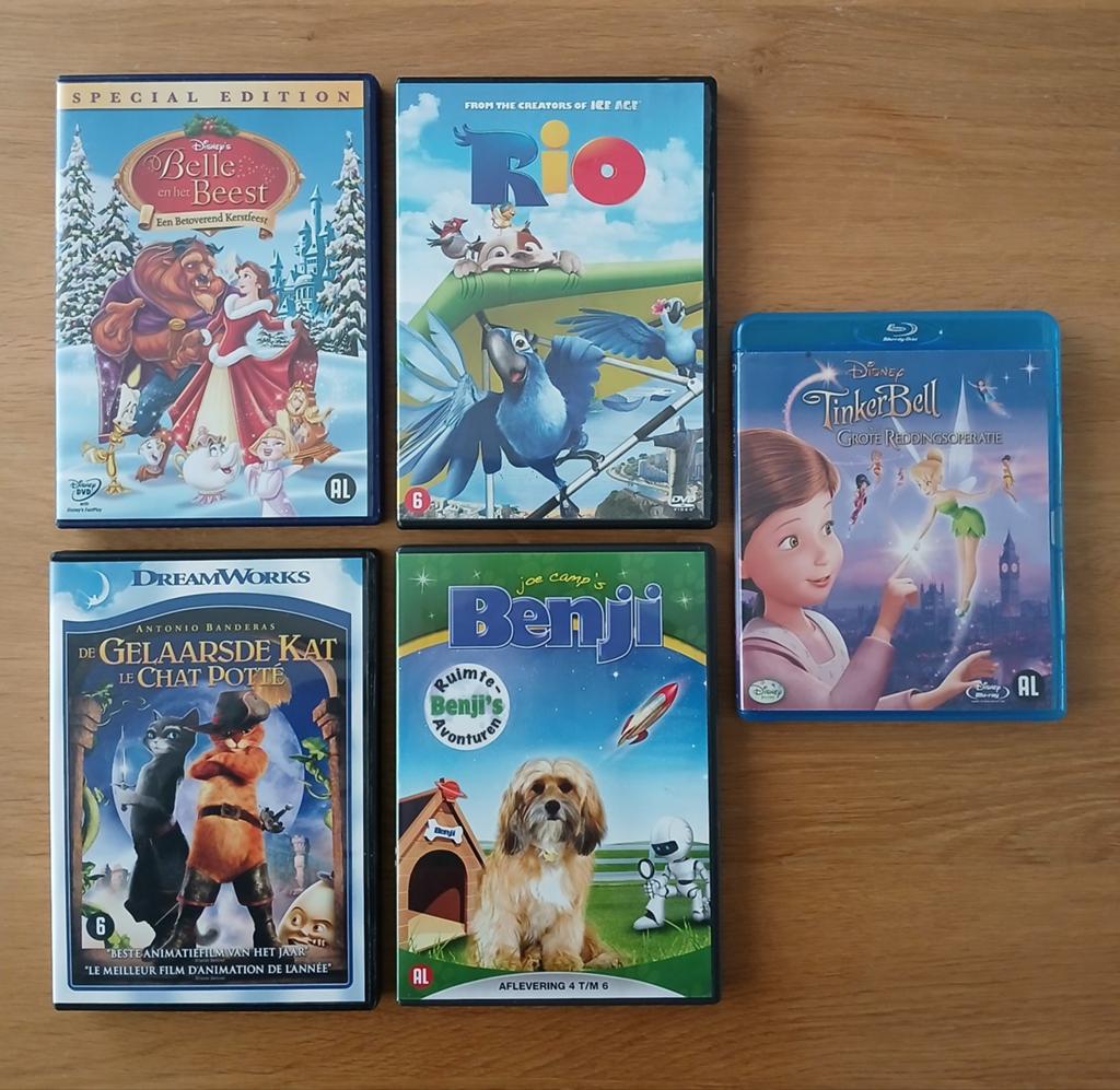 Kinder dvd's., Cd's en Dvd's, Alle leeftijden, Ophalen of Verzenden, Zo goed als nieuw