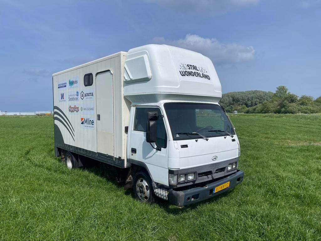 Betrouwbare degelijke 2 paards vrachtwagen op rijbewijs B, Ophalen, Gebruikt, 2-paards trailer