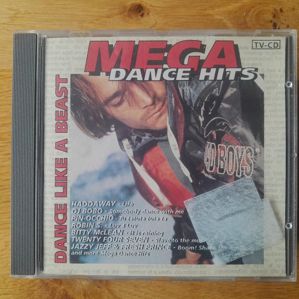 cd Mega Dance Hits - Dance like a beast., Ophalen of Verzenden, Zo goed als nieuw, Pop