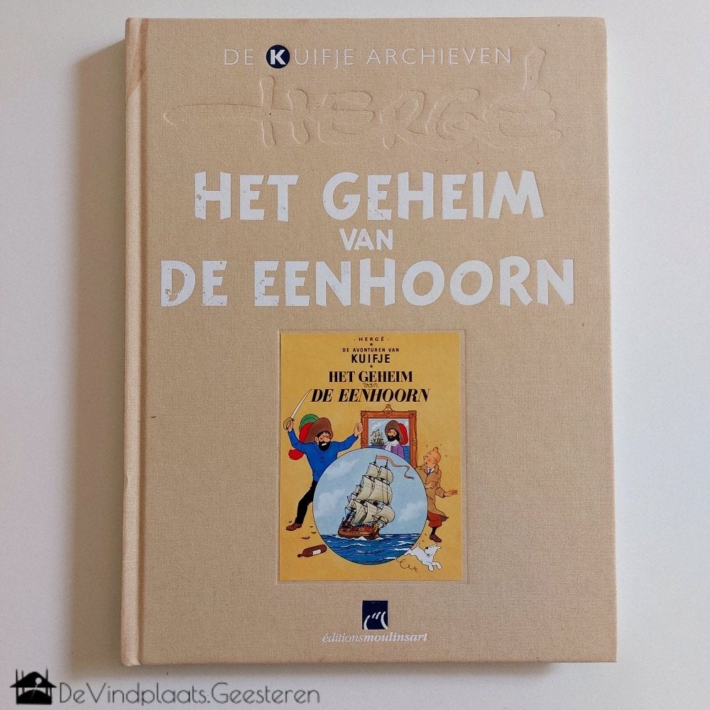 Het geheim van de eenhoorn - De Kuifje Archieven, Eén stripboek, Ophalen of Verzenden, Zo goed als nieuw, Hergé