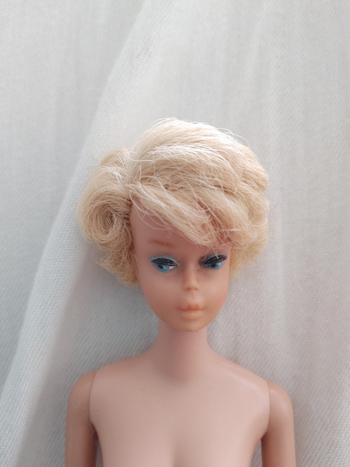 Barbie Bubble Cut sidepart, vintage, Verzamelen, Ophalen of Verzenden, Gebruikt, Pop
