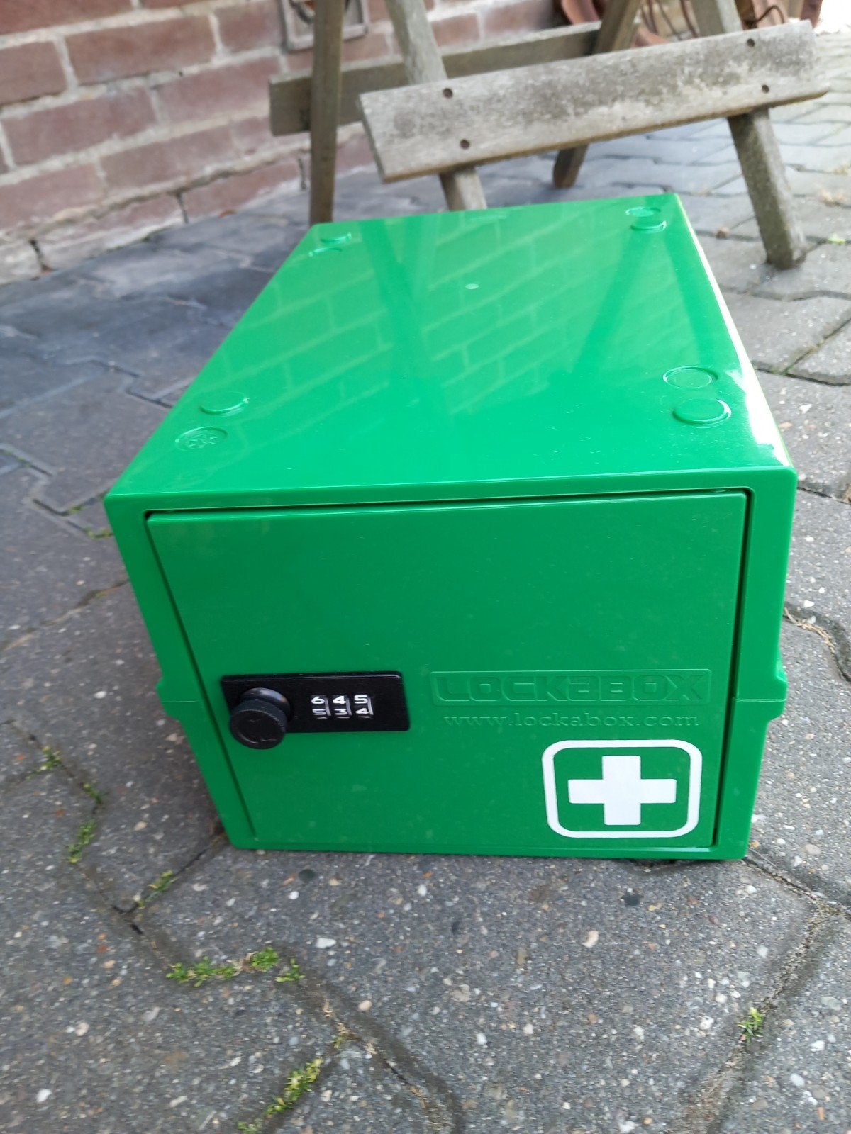 Groene Lockbox Kluis met Cijferslot, Ophalen, Gebruikt