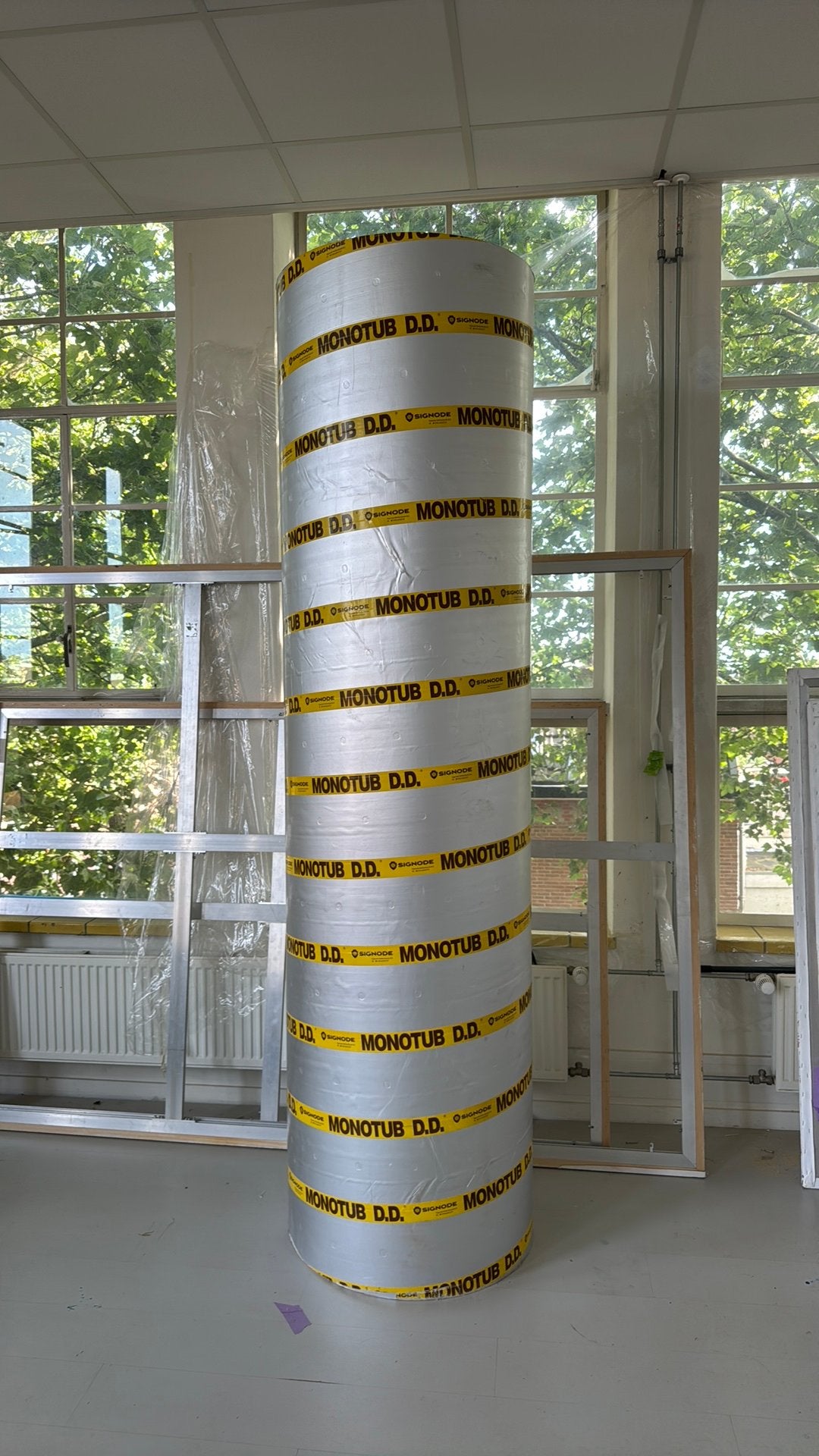 Monotub stort tube, Ophalen, Overige materialen, 2 tot 4 meter, 60 tot 80 mm