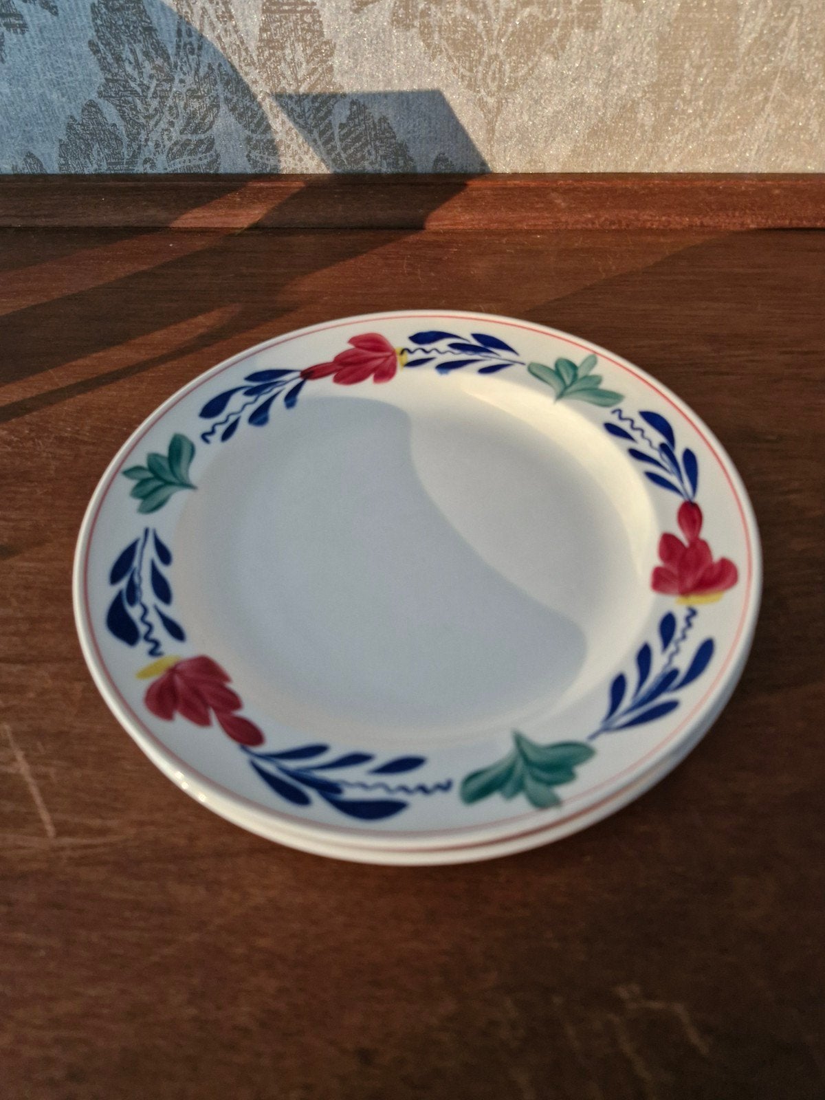 Vintage Royal Sphinx - set van 3 ontbijtbordjes ('50/'60), Huis en Inrichting, Keuken | Servies, Overige merken, Keramiek, Vintage