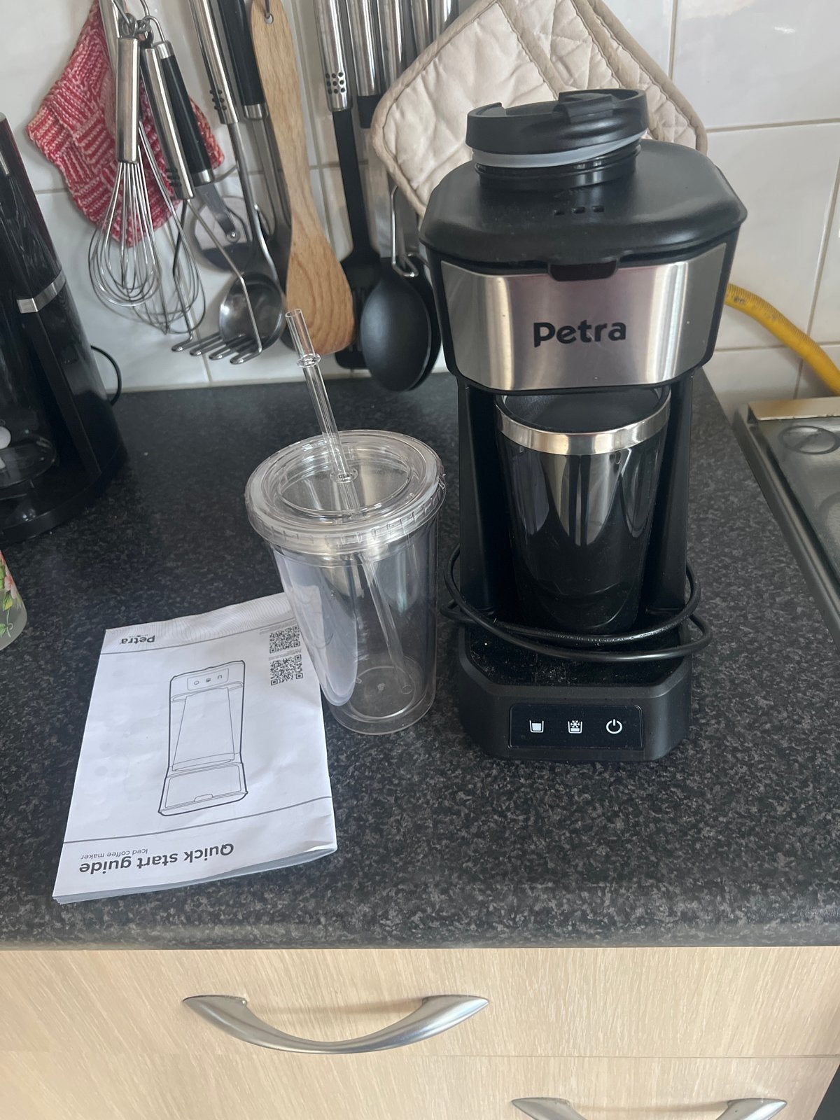 Petra Iced Coffee Maker - Nieuw in doos, Gemalen koffie, Ophalen of Verzenden, 1 kopje, Koffiemachine