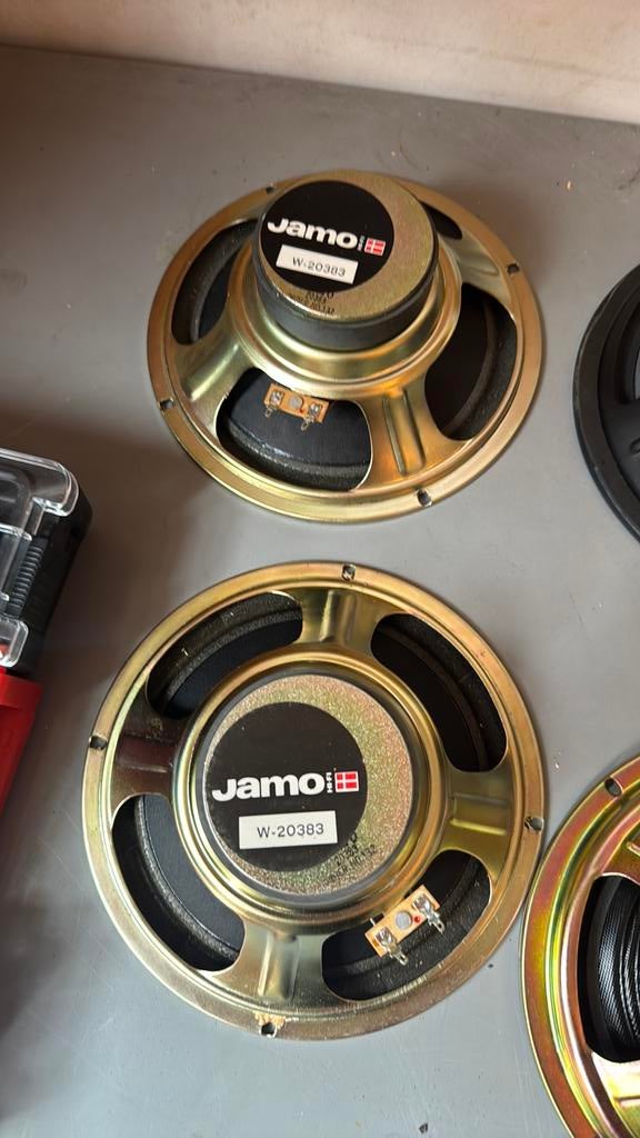Woofer speakers 8 , 6.5 inch Jamo, Mirsch, panasonic, Audio, Tv en Foto, Luidsprekers, Ophalen, Zo goed als nieuw, Minder dan 60 watt