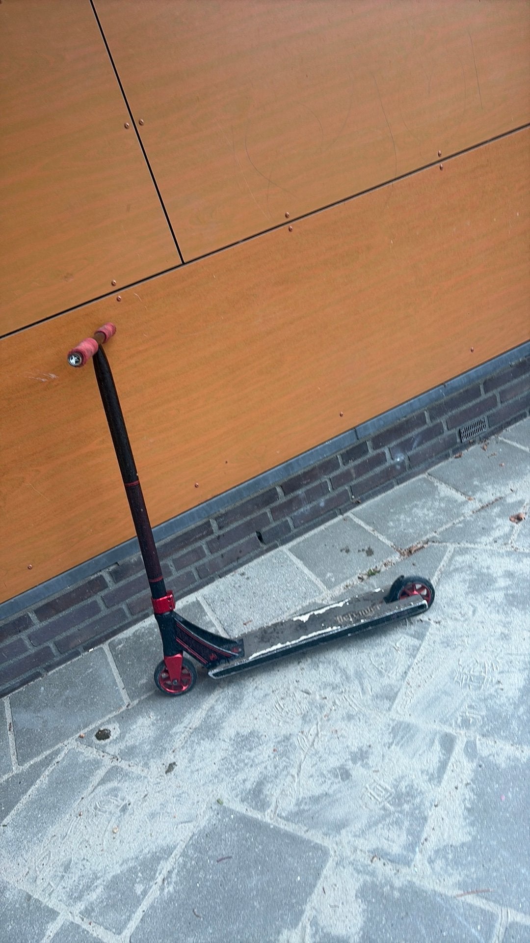 Stunt step, Ophalen, Zo goed als nieuw, Gewone step
