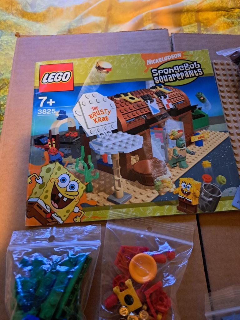 Lego set 3825(spongebob), Ophalen of Verzenden, Gebruikt, Complete set, Lego