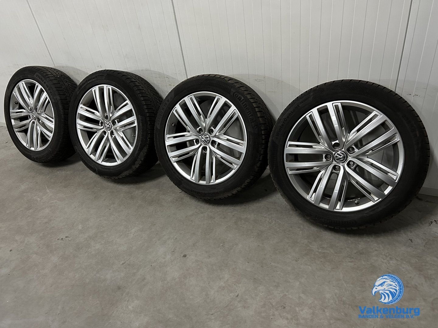 6-7mm! Originele VW Tiguan 5NA Auckland 19 inch velgen 5x112
