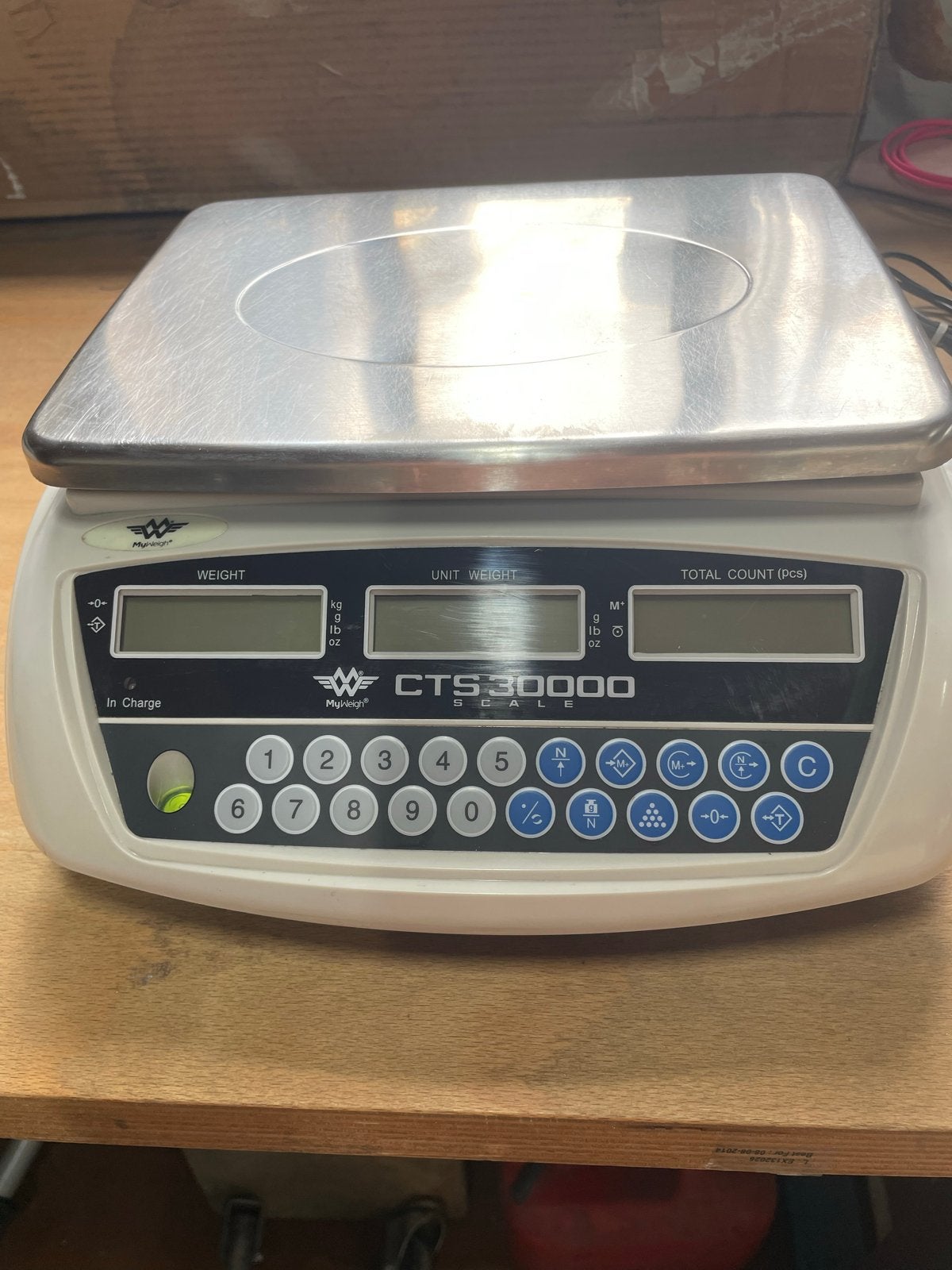 My Weigh CTS3000 Precisie Weegschaal 5g-30kg, Ophalen, Gebruikt, Digitaal, Overige typen