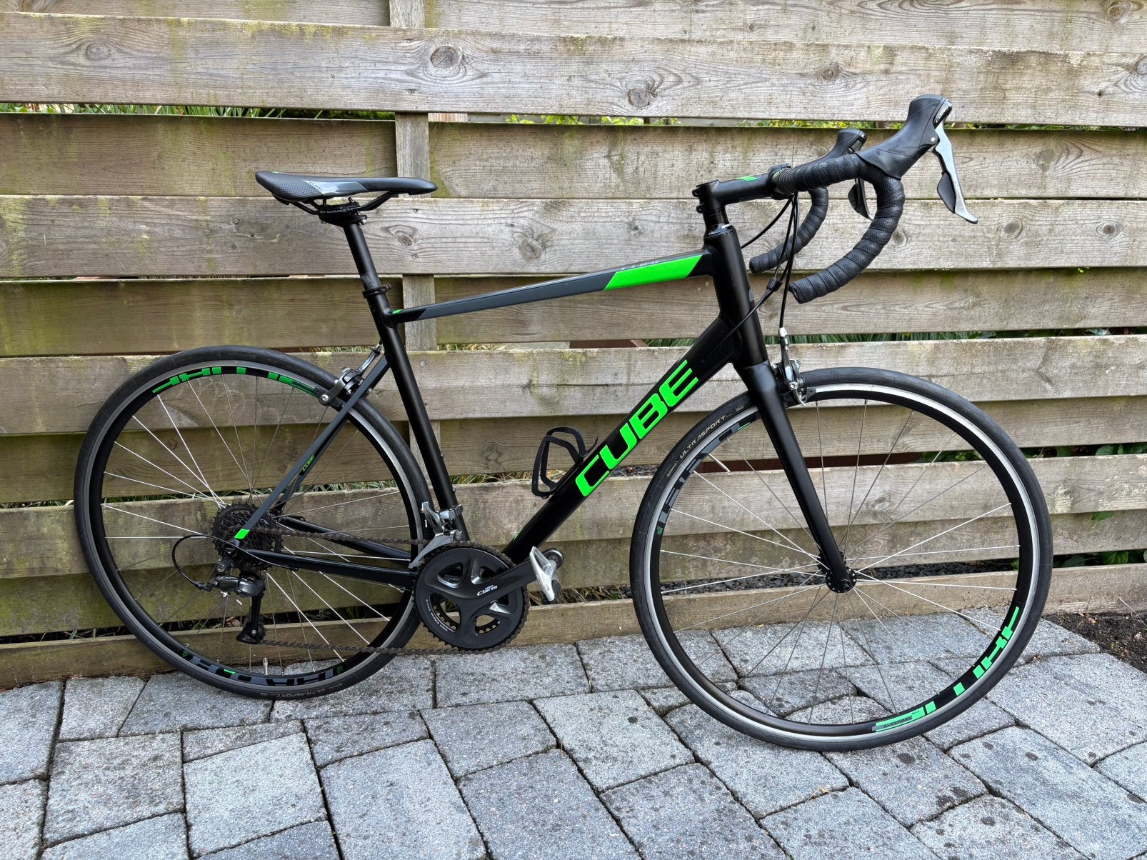 Cube Attain racefiets (frame 55 cm) nieuwstaat met Shimano, Fietsen en Brommers, Fietsen | Racefietsen, Overige merken, 28 inch
