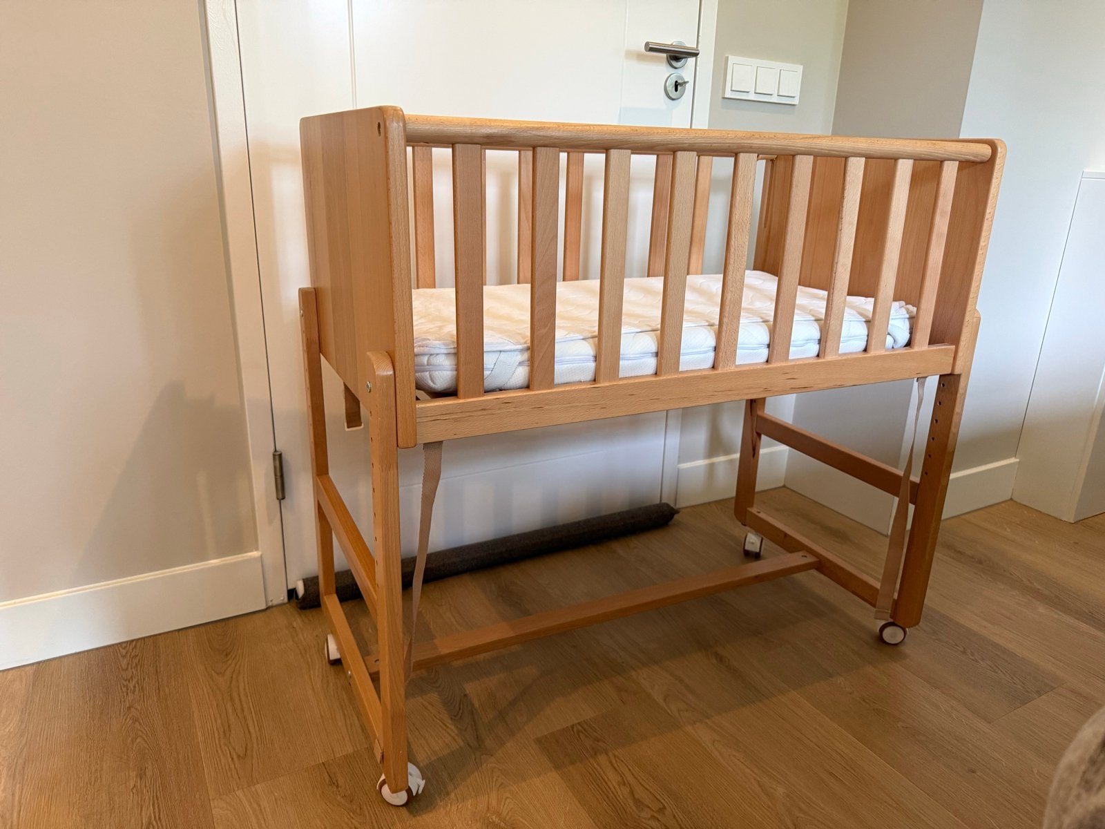 2-in-1 aanschuifbedje / co-sleeper nuage Petite Amélie, Ophalen, Gebruikt, Wieg