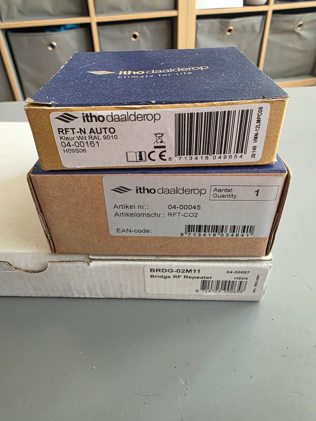 Nieuw! Itho Daalderop Slimme Ventilatieset (CO2 + RFT + Rep), Ophalen of Verzenden, Nieuw, Ventilator en Afzuiger