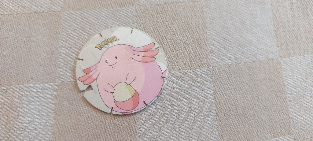 flippo pokemon chiki balls zeldzaam Chansey, Ophalen of Verzenden, Losse flippo's