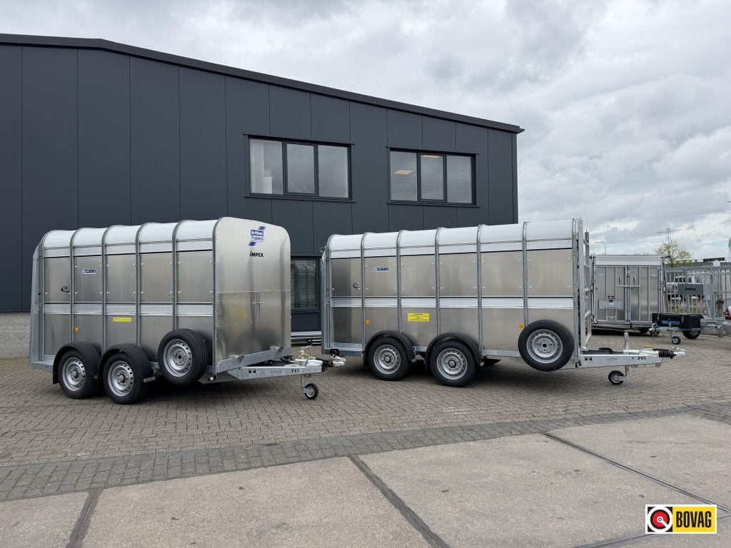 Bij Impex Ifor Williams veetrailers 304x156x183 366x178x183, Nieuw