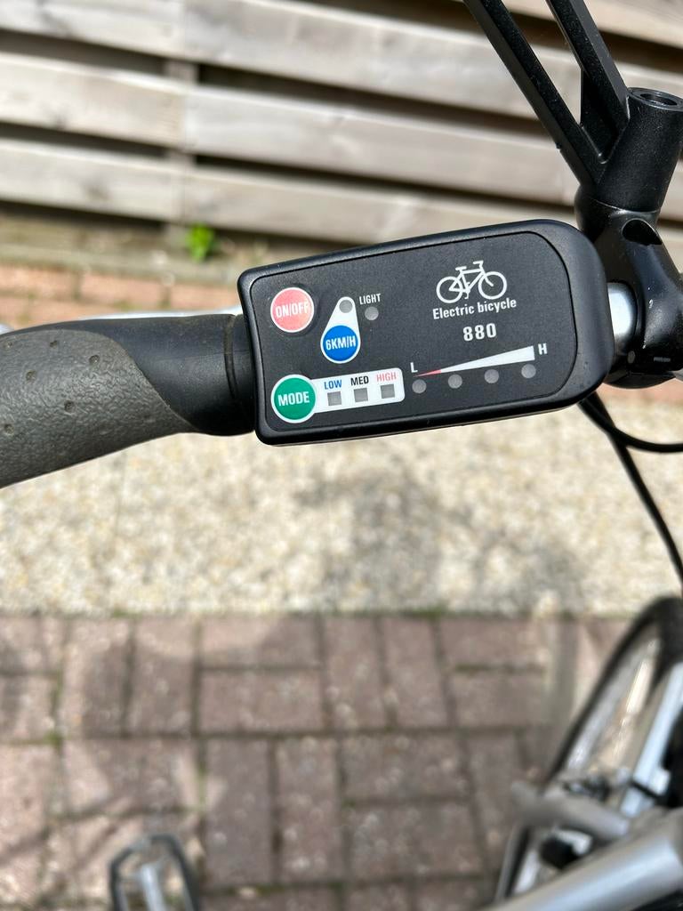 Elektrische driewieler met 7 versnellingen, Fietsen en Brommers, Elektrische fietsen, Zo goed als nieuw, 51 tot 55 cm, 30 tot 50 km per accu