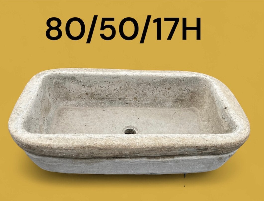 wasbakken trog beton, Ophalen, Zo goed als nieuw, Wastafel