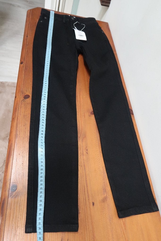 NafNaf nieuwe zwarte jeans xs/s zie afmetingen, Zwart, Nieuw, Ophalen of Verzenden, NafNaf