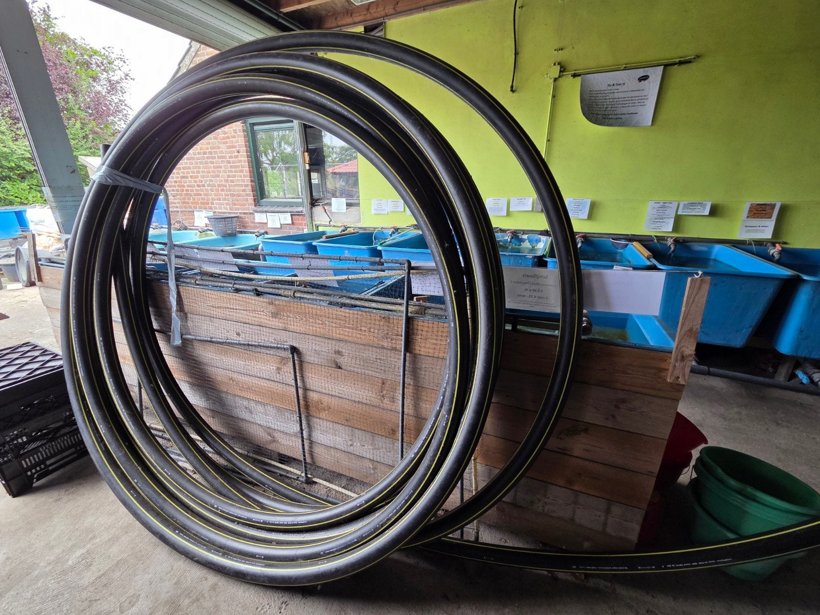 Gasleiding PE100 SDR11 63x5.8 EN1555 Waterstof Ready, Ophalen, Overige materialen, 6 meter of meer, 60 tot 80 mm