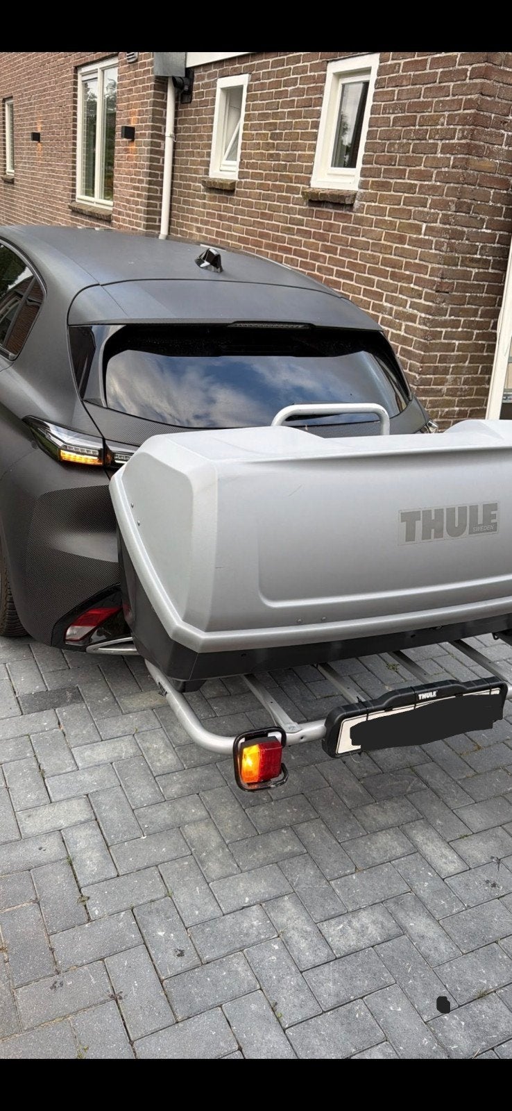 Thule BackUp 900 bagagebox voor trekhaak, Auto diversen, Dakdragers, Ophalen