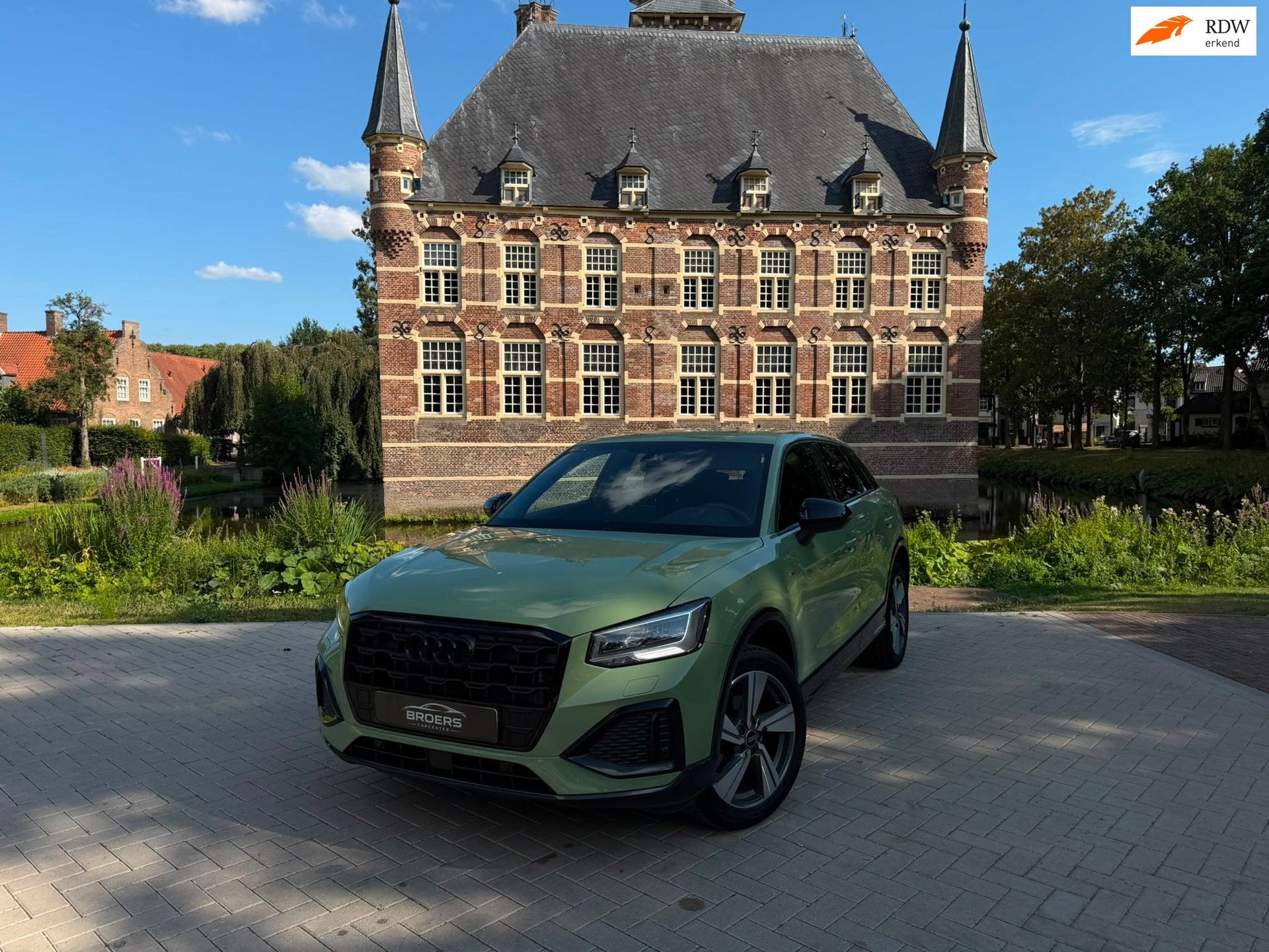 Audi Q2 30 TFSI S Edition|S-LINE|LEDER|LAGE KM|PARKEERHULP|C, Auto's, Audi, Voorwielaandrijving, Gebruikt, Leder, Bedrijf