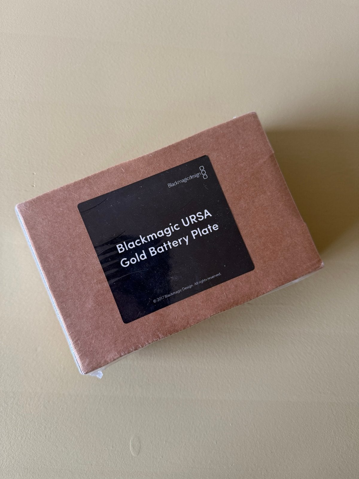 Blackmagic URSA Gold Battery Plate - Nieuw in doos, Ophalen of Verzenden, Nieuw