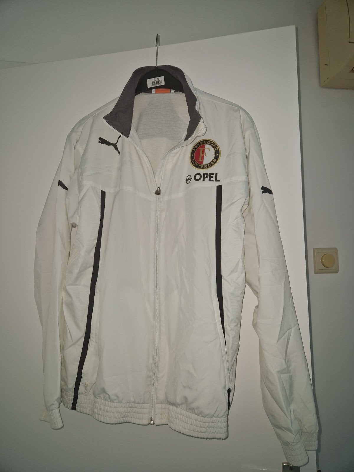 Feyenoord Trainings pak maat S, Puma, Wit, Ophalen of Verzenden, Zo goed als nieuw