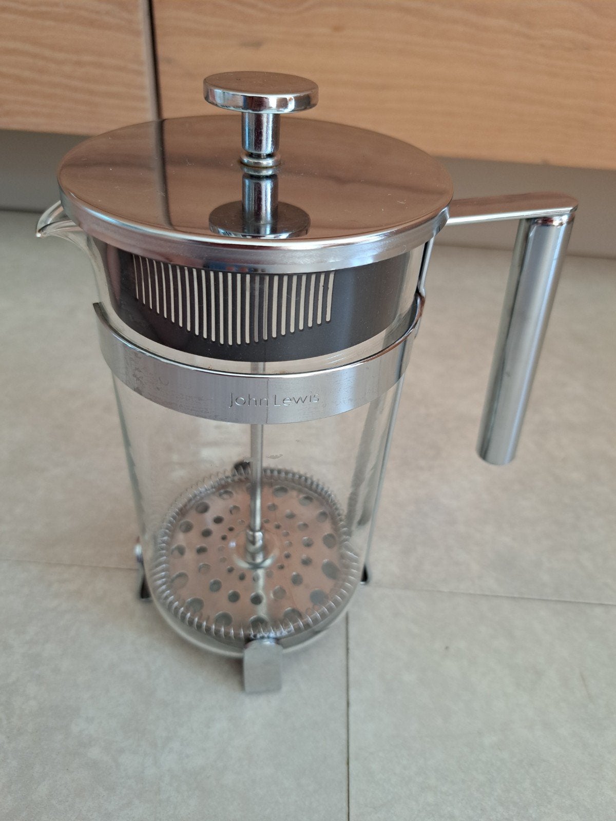 John Lewis Cafetière, Ophalen, Gebruikt