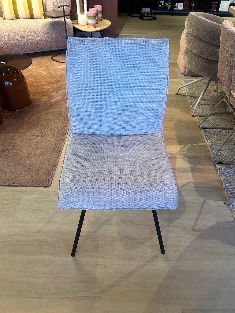 HE Design - eetkamerstoel Pepe - grijs, Huis en Inrichting, Stoelen, Ophalen, Nieuw, Stof, Eén