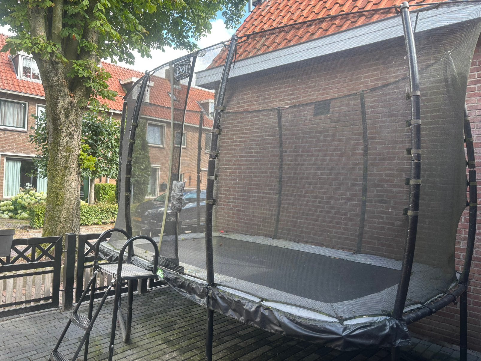 Trampoline, Ophalen, Gebruikt