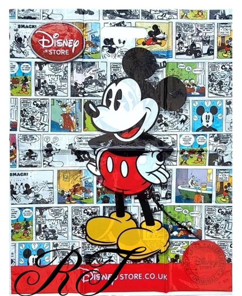 Unieke tas Disney Store UK - ‘Mickey & Minnie Cartoons’, Ophalen of Verzenden, Mickey Mouse, Zo goed als nieuw, Tas, Koffer of Zak