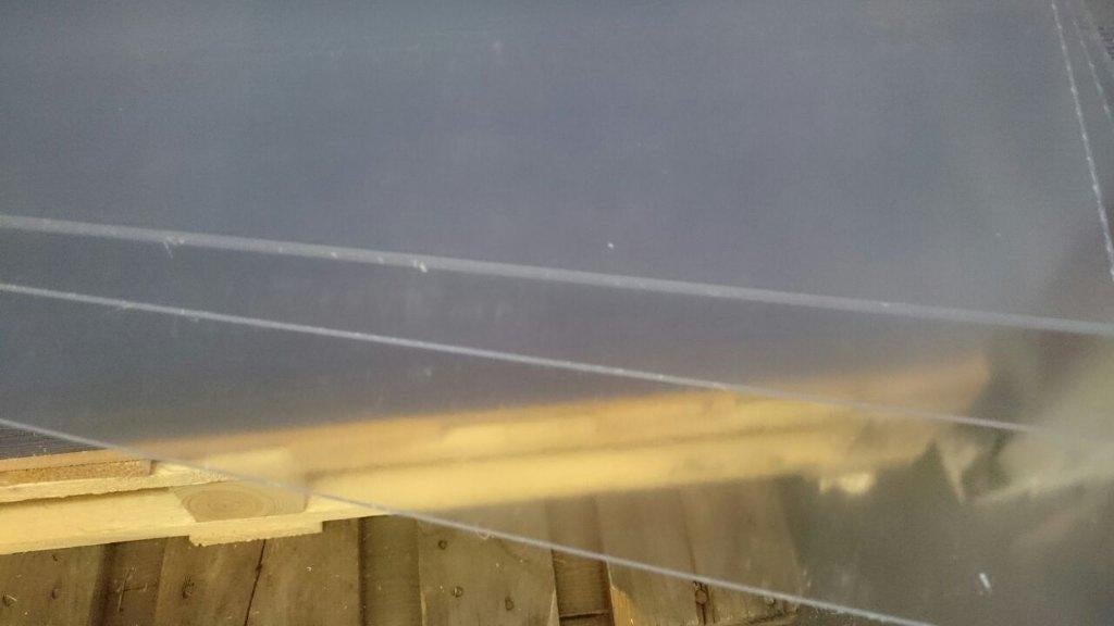 plexiglas platen verschillende dikte glashelder en witte, Ophalen of Verzenden, Nieuw