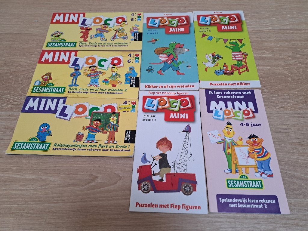 Mini loco boekjes ook los te koop, Ophalen of Verzenden, Rekenen