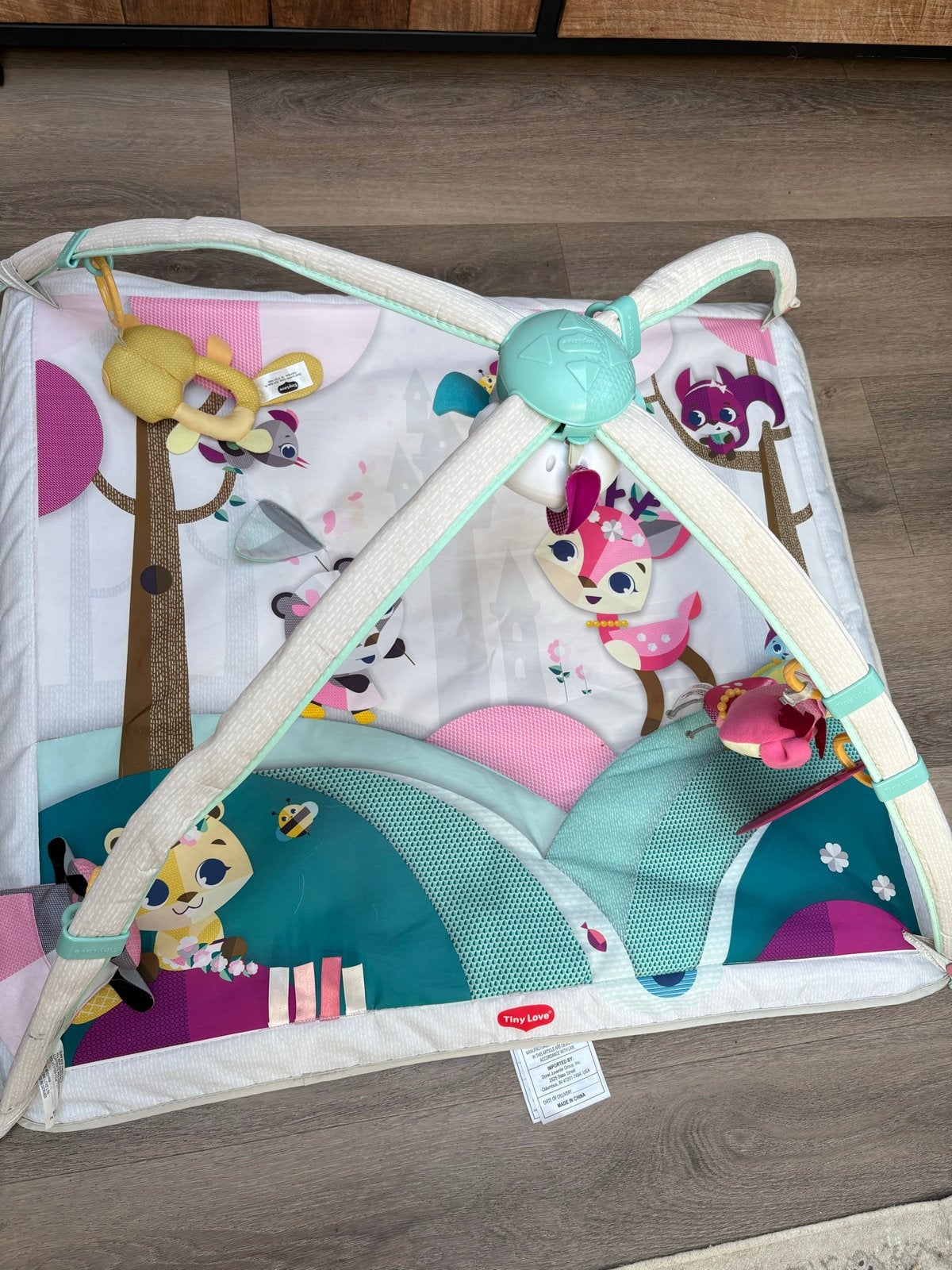Tiny Love Speelkleed met Babygym en Muziek, Ophalen of Verzenden, Zo goed als nieuw, Speelkleed, Met geluid