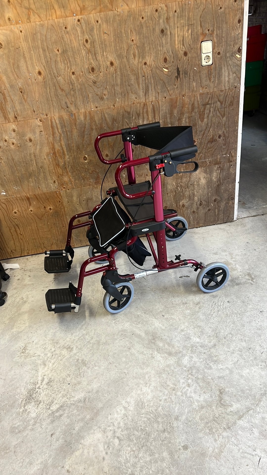 Rollator transport rolstoel, Diversen, Rollators, Ophalen of Verzenden, Zo goed als nieuw