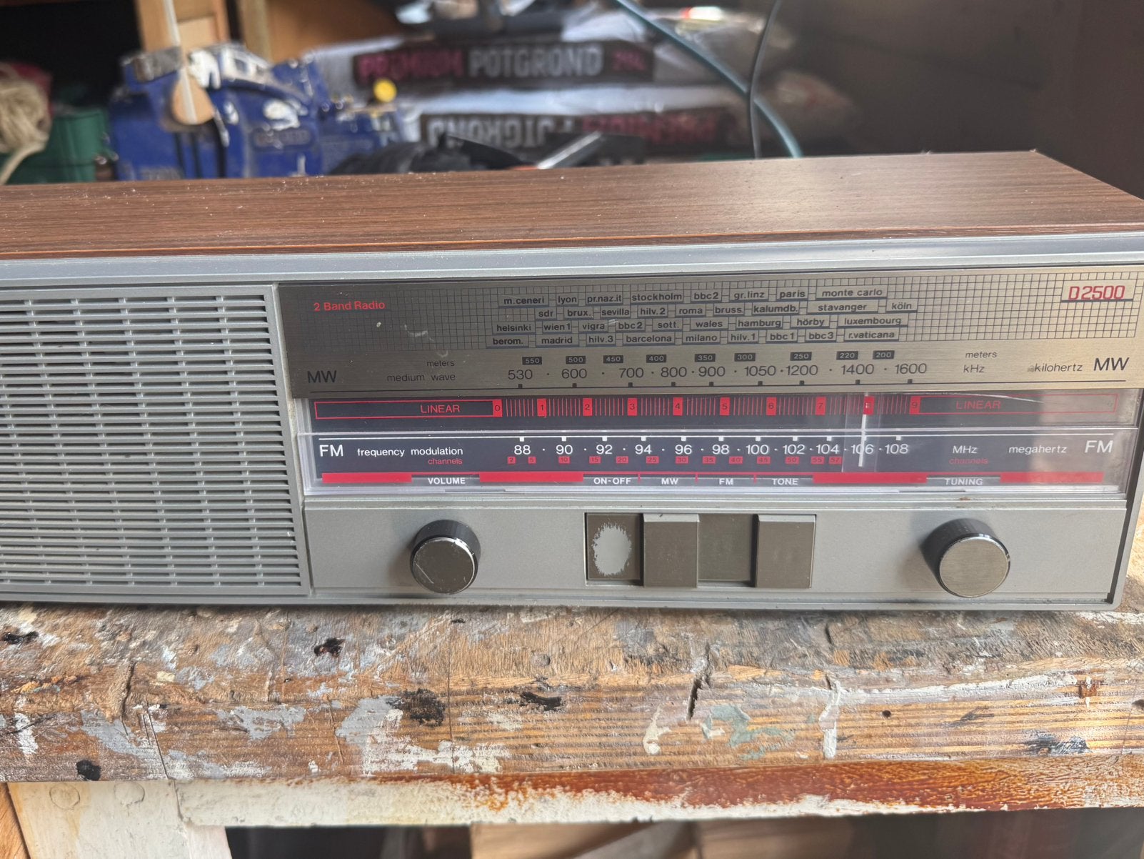 Philhips Radio, Ophalen of Verzenden, Gebruikt, Radio