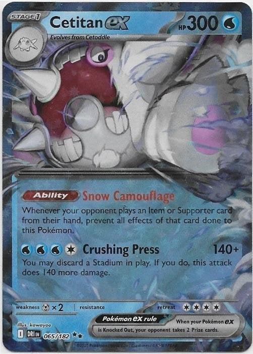 Destined Rivals,  Cetitan [ex] 65/182, Verzenden, Nieuw, Losse kaart