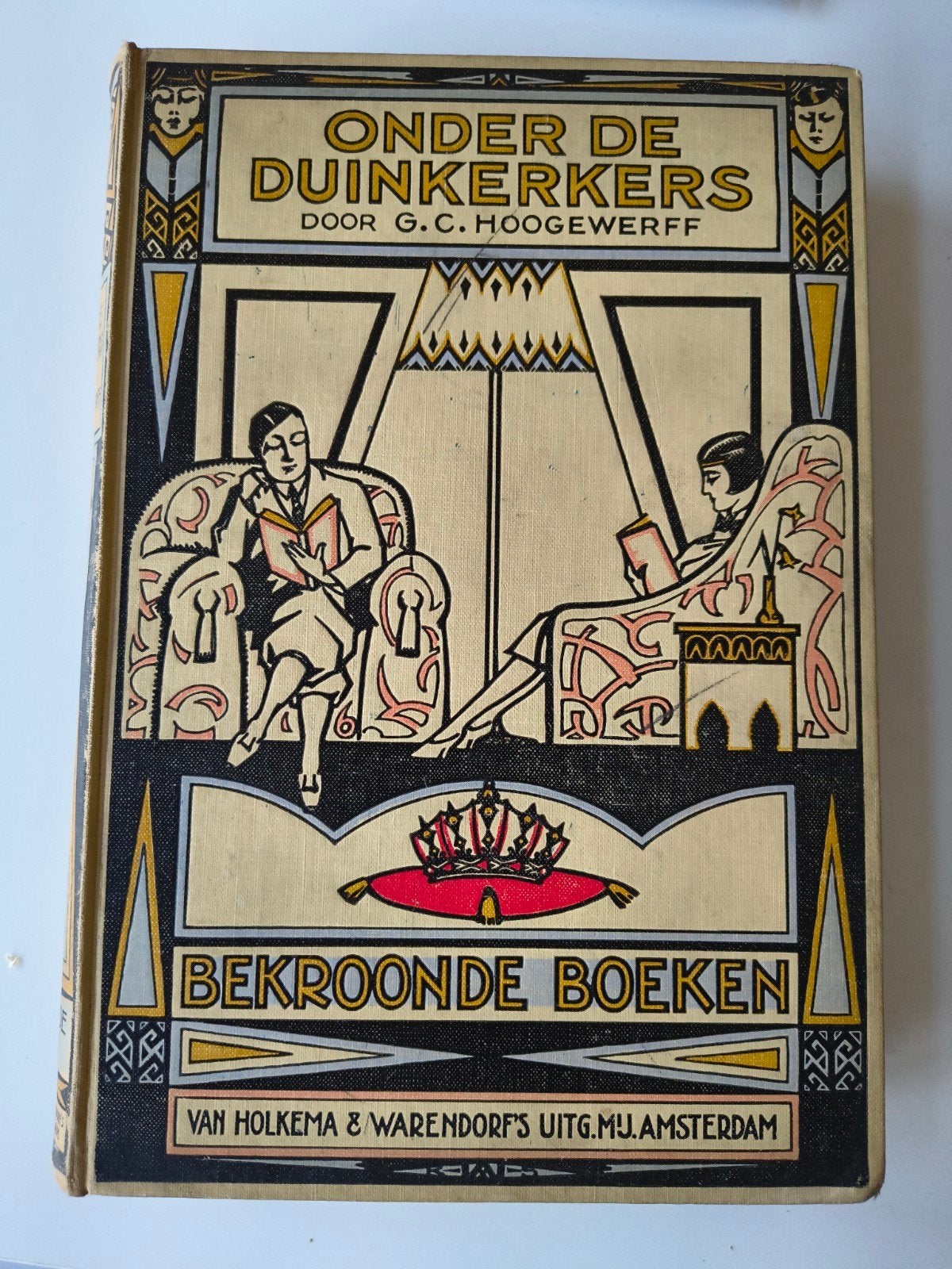 G.C.Hoogewerff - Onder de duinkerkers, Ophalen of Verzenden, Gelezen, G. C. Hoogewerff