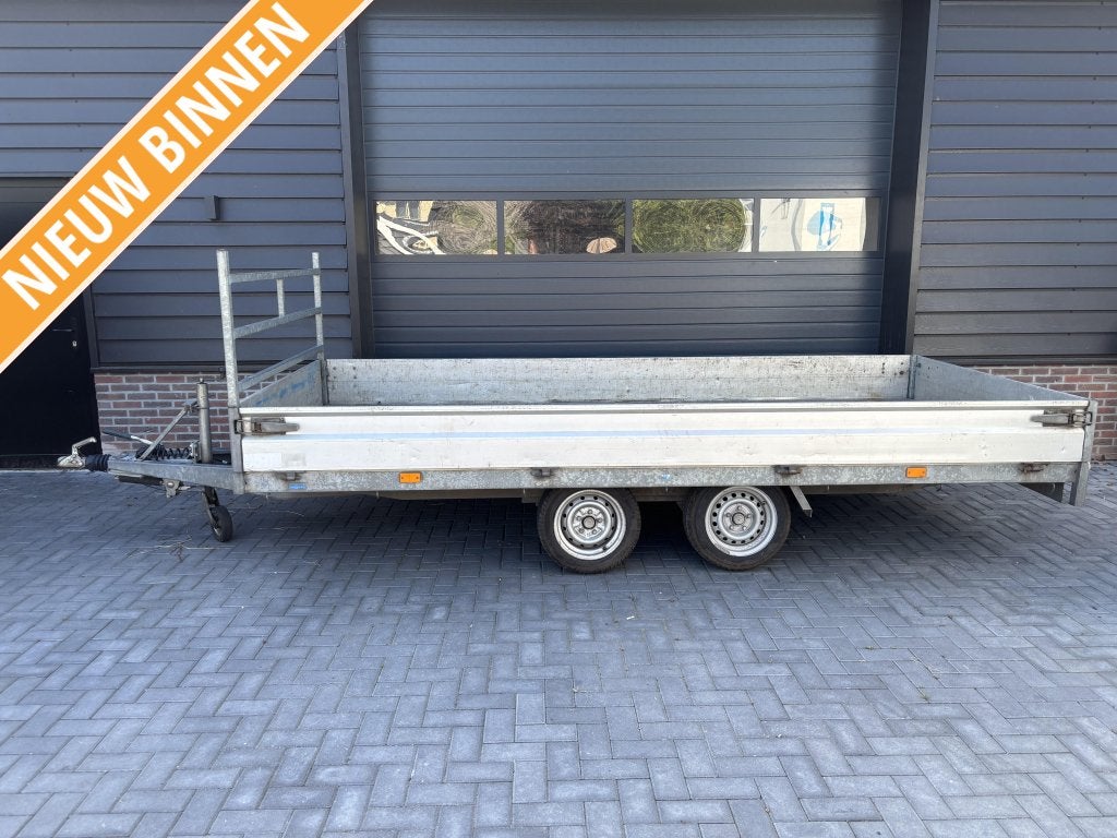 Hapert Plateauwagen aanhanger aanhangwagen opknapper 2700 kg, Auto diversen, Aanhangers en Bagagewagens, Gebruikt