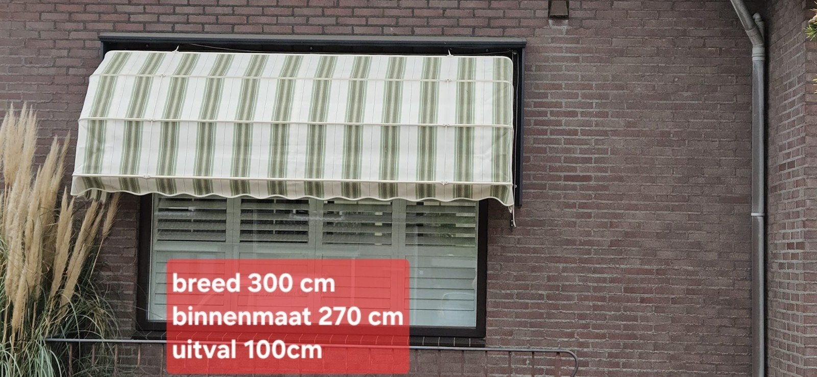 markiezen/i.z.g.st./raam/decoratie/zonnescherm, Ophalen, Zo goed als nieuw
