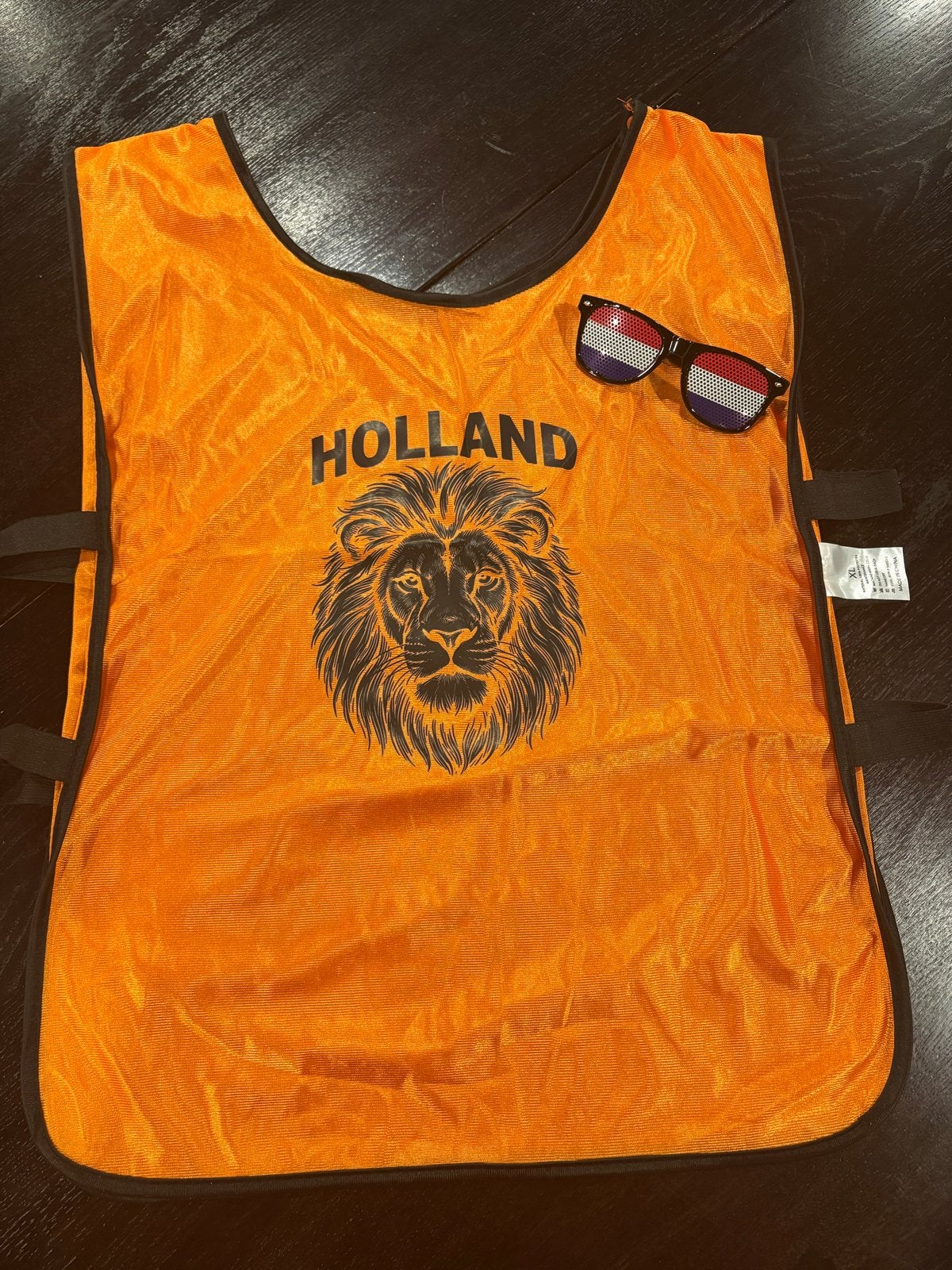 Supportershesjes met brillen: Holland, Marokko, Turkije, Maat L, Ophalen, Gebruikt, Overige typen